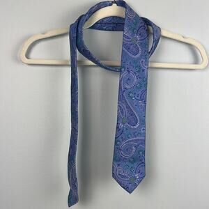 Mettler’s American Mercantile 100% silk paisley floral tie